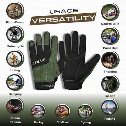 BYKR All-Weather Motorcycle Gloves - Image 3