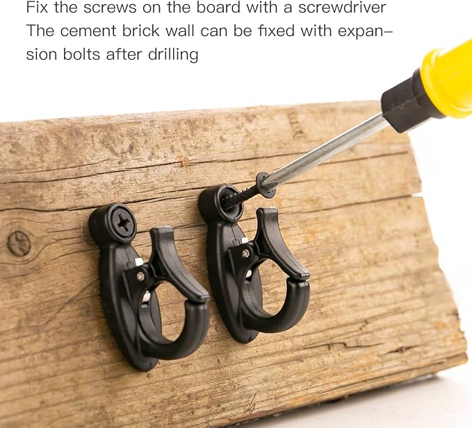 Light Hanger Hooks, String Light Hooks, Screw-in Hooks - Image 3