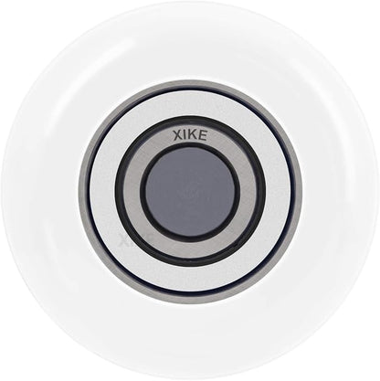 XiKe 10 Pack White 2" Nylon Garage Door Roller 4" Stem, Quiet/Durable and High - Image 3