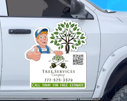 Custom Car Magnet Sign | Personalized Logo - Image 4
