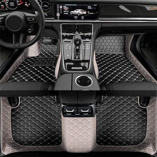 Custom Artificial Leather Waterproof All-Weather Car Floor Mats Fit by SLFCWA