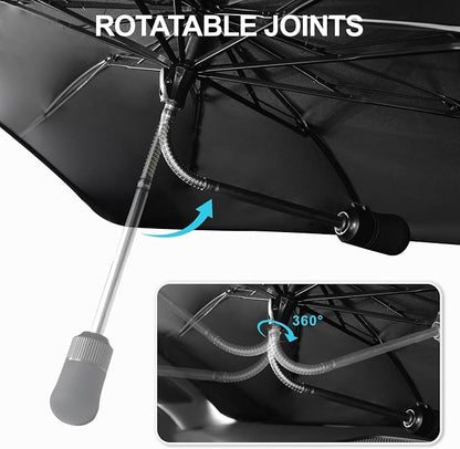 2020-2025 Upgraded for Ford Explorer Sunshade, Portable Foldable Sunshade - Image 6