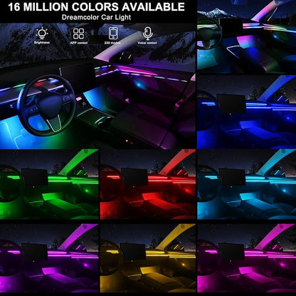 Dream+Color Acrylic Interior Car LED Strip Light - Image 3