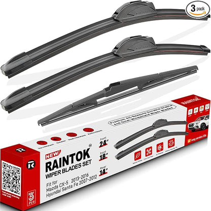 Windshield Wiper Blades Replacement by RAINTOK