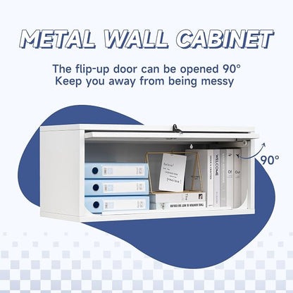 Metal Wall Storage Cabinet - Image 4
