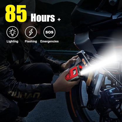 Car Battery Jump Starter with 6000A Peak Smart Clip LCD Display and 3 Modes - Image 4