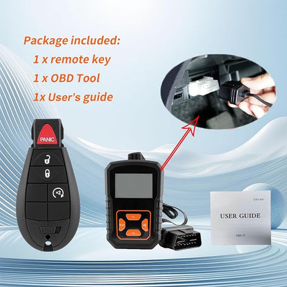 Car Key Fob Remote Replacement Kit Fits - Image 6