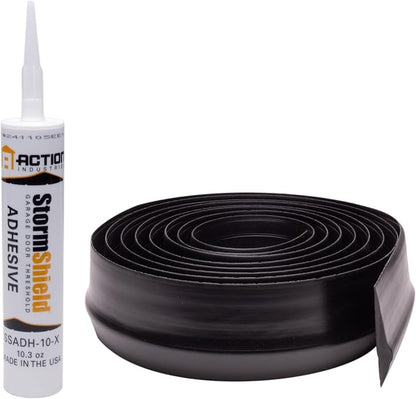 Storm Shield® 16’ Garage Door Seal Threshold Strip by StormShield