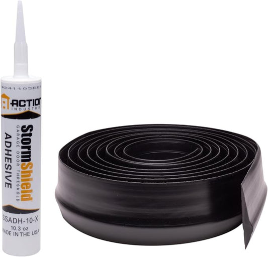 Storm Shield® 16’ Garage Door Seal Threshold Strip by StormShield