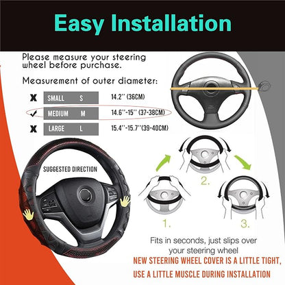 PINCTROT Steering Wheel Cover Great Grip - Image 6