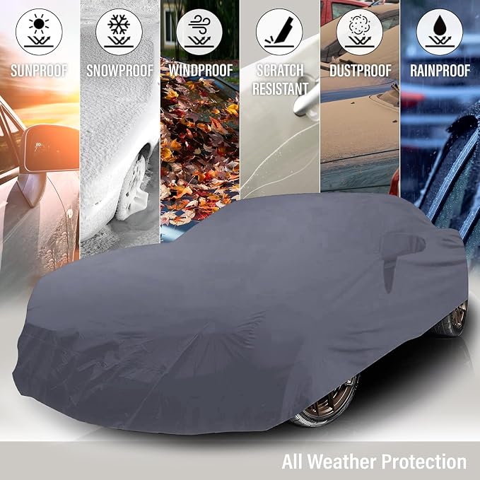 Supreme Full Car Cover – for Pontiac G8 2008 2009 Sedan 4-Door Semi Custom Fit - Image 3