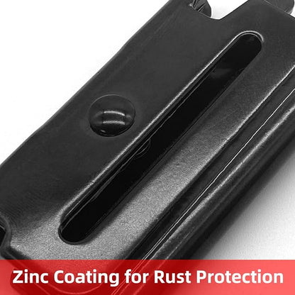 12PCS E Track J Hooks Heavy Duty E Track X Track Steel Hanger, Spring Fitting E - Image 3