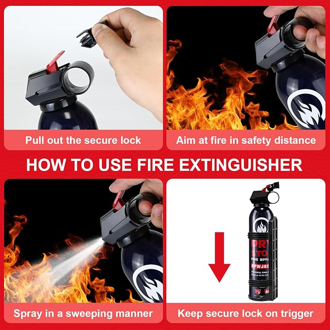 6 Pack Dry Powder Fire Extinguisher - Image 4