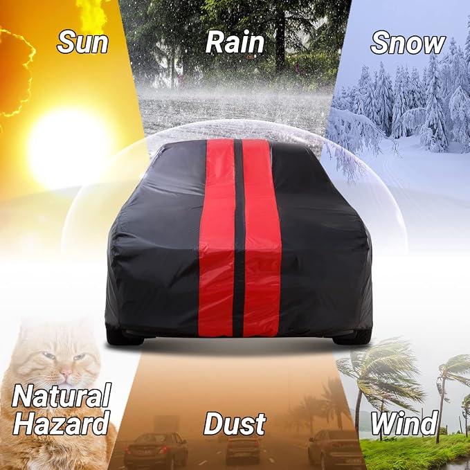 iCarCover Custom Car Cover for 1974-1981 Chevy Camaro Z28, Type LT Waterproof - Image 6