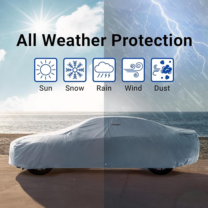 iCarCover Custom Car Cover Compatible - Image 9