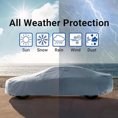 iCarCover Custom Car Cover for Oldsmobile Cutlass 2-Door, Waterproof - Image 9
