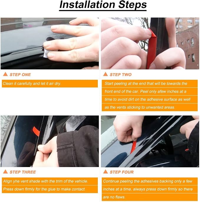 Smoke Window Visors Compatible - Image 7