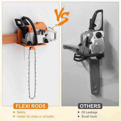 Chainsaw Holder, Chainsaw Wall Mount - Image 5