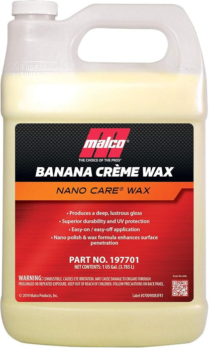 Malco Nano Care Banana Creme Wax by MalcoProductsInc