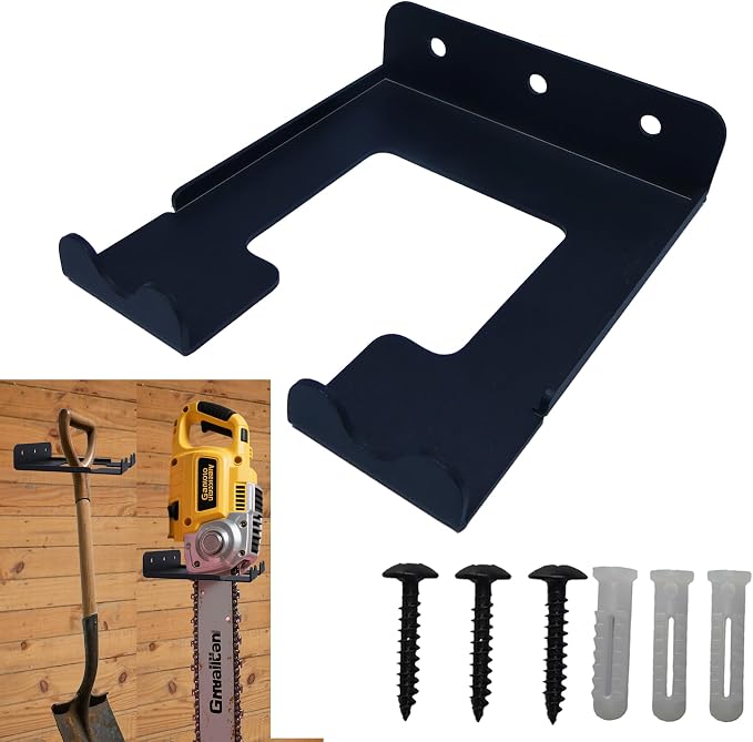 Heavy Duty Chainsaw Wall Mount Holder, Chainsaw Hanger Rack Organizer by Unknown
