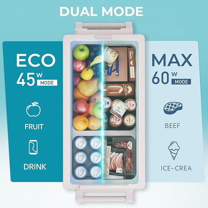 EUHOMY 12 Volt Refrigerator, 38QT Electric Cooler, 12V Fridge APP Control - Image 6