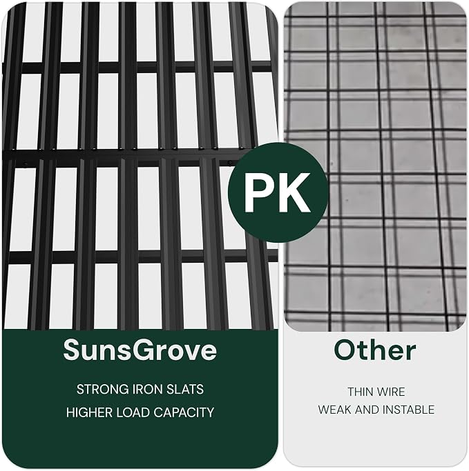 SunsGrove 3x8 Garage Storage Overhead Rack Organization, Adjustable Ceiling - Image 4
