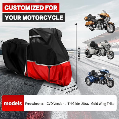 420D Trike Motorcycle Cover Suitable - Image 2