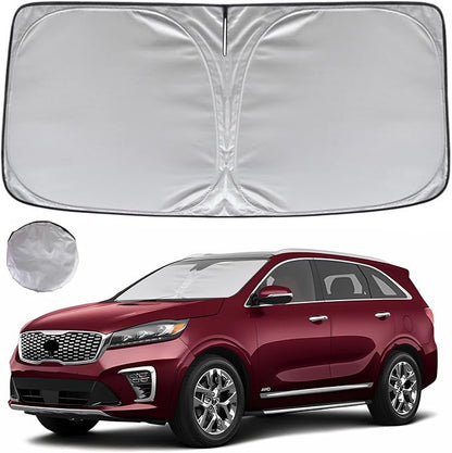 KAYZT Windshield Sun Shade for 2016-2020 Kia Sorento Foldable Sunshade Front by KAYZT