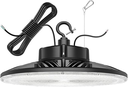 480V LED High Bay Light UL DLC Listed 150W 100W 80W Adjustable 5000K UFO Light by YELLORE-Professionalledlightsmanufacturerspecializingincommercialandindustriallighting