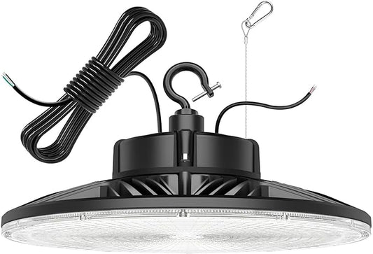 480V High Bay LED Lights 240W 36000LM UL DLC Listed 0-10V Dimmable UFO High Bay by YELLORE-Professionalledlightsmanufacturerspecializingincommercialandindustriallighting