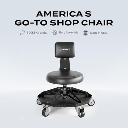 Vyper Robust Steel Sport Shop Chair - Image 3