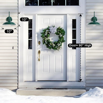 10'' Dome Outdoor Gooseneck Barn Light Fixture - Image 4