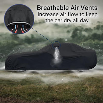 iCarCover Custom Car Cover for 1979-2004 Ford Mustang Waterproof All Weather - Image 4