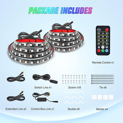 Nilight Truck Bed Light Strip RGB-IC LED Bar - Image 9