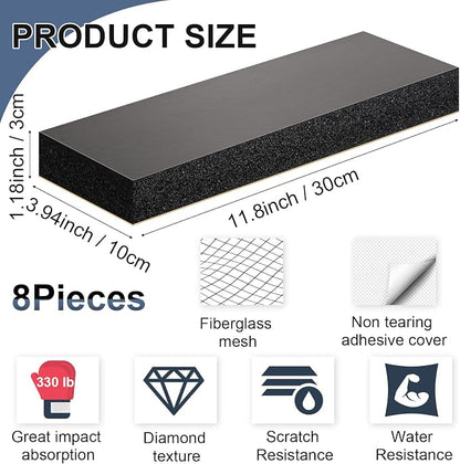 Newwiee 8 Pack Garage Wall Protector, Garage Bumpers - Image 2
