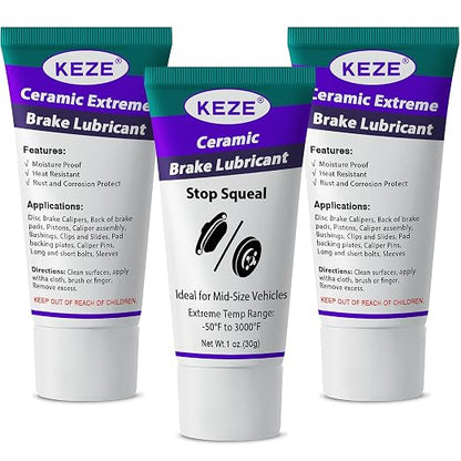Keze Ceramic Brake Lubricant Grease Break Caliper Lube by KEZE