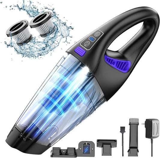 Handheld Car Vacuum Cordless, 18000Pa 160W Car Vacuum Cleaner, 30Min Powerful by Unknown