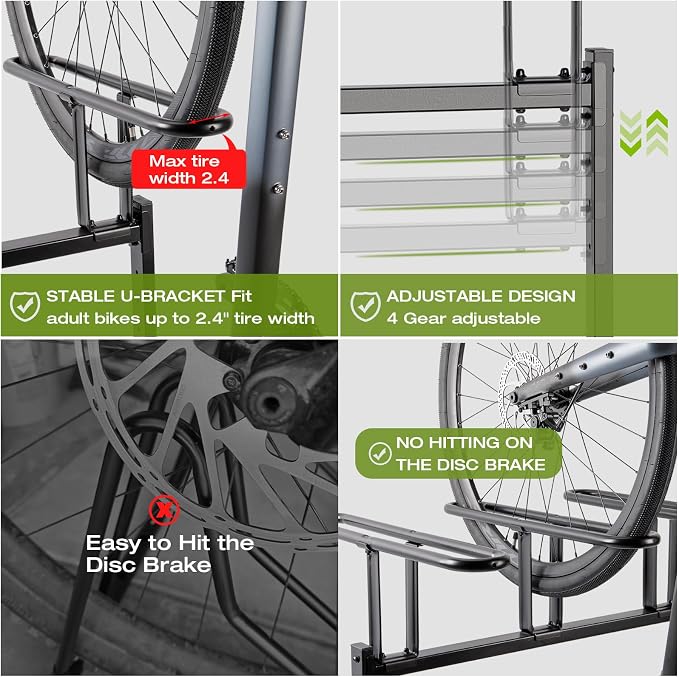 CXWXC 3/5 Bikes Stand Rack - Image 5