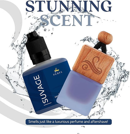 Suvage Gift Set with Refill Bottle | Automotive Air Fresheners with Sauvage - Image 5