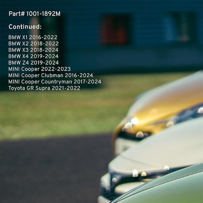 Premium Semi-Metallic Front Brake Pads Compatible - Image 4