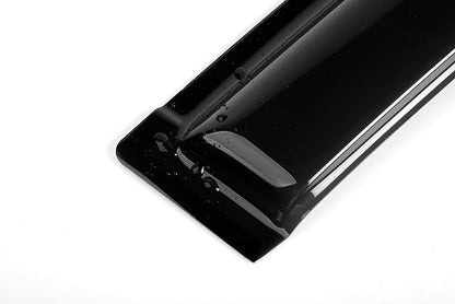 Side Window Wind Deflector, Dark Smoke Window Visor fit - Image 7