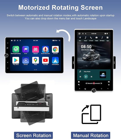 Motorized 2G+64G Single Din Radio - Image 4