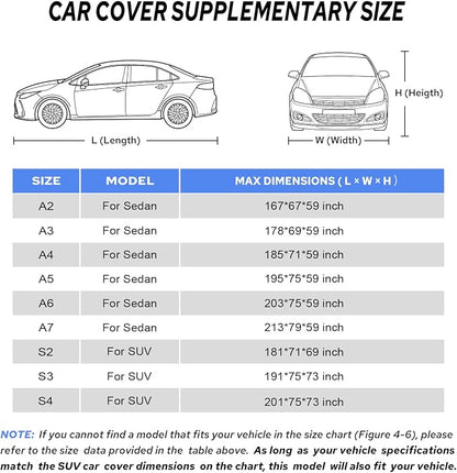 10-Layer Car Cover Waterproof All Weather - Image 7