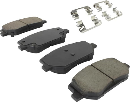 Premium Ceramic Front Brake Pads Compatible - Image 2