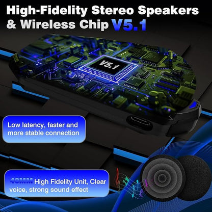 Motorcycle Helmet Headset, 8 Riders Intercom Headset Communication System - Image 5