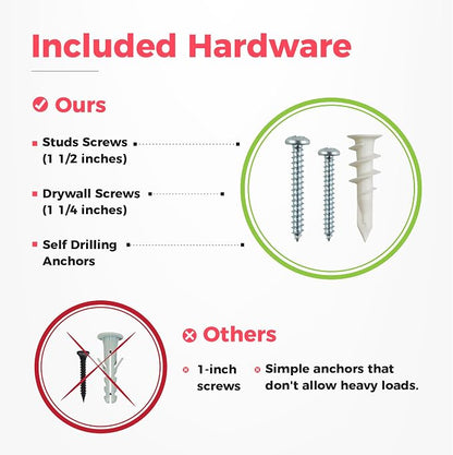 Garage Wall Organizer | 96" Heavy-Duty Tool Storage Rack | Adjustable - Image 5