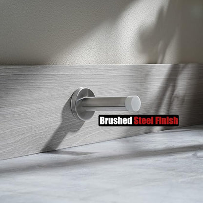 JQK Door Stopper, 304 Stainless Steel Thicken 1mm Sound Dampening Door Stop - Image 5