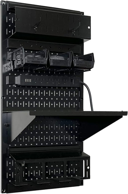 Wall Control Power Tool Storage Organizer Kit Cordless Drill Holder Charging - Image 2