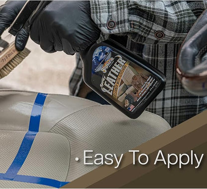 Spray Leather Cleaner with Glycerine Spray, pH Balanced, Safely Cleans and - Image 3