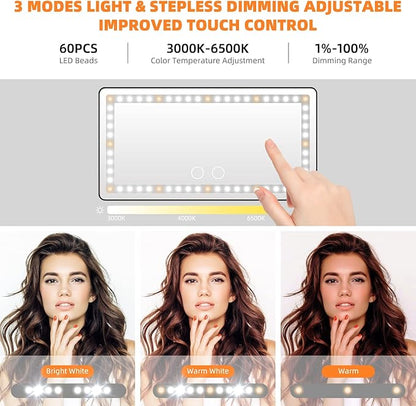 Car Sun Visor Vanity Mirror, - Image 3